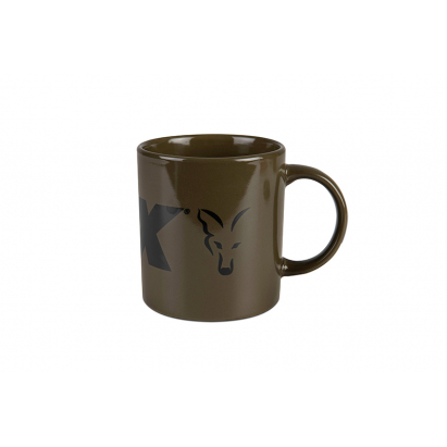 Fox Green and Black Logo Ceramic Mug