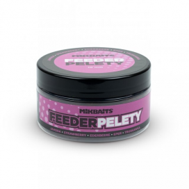 Mikbaits Feeder pelety Jahoda 100 ml 10mm