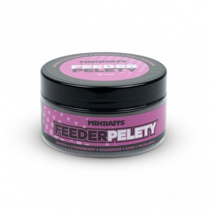 Mikbaits Feeder pelety Jahoda 100 ml 10mm