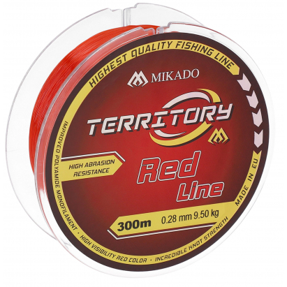 Mikado Vlasec Territory Red 0.40mm/13.80kg/300m 1 Cívka