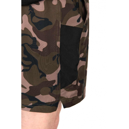 Fox Koupací Kraťasy Black Camo LW Swim Shorts