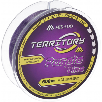 Mikado Vlasec Territory Purple 0.26mm/8.50kg/600m 1 Cívka