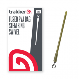 Trakker Products  Fused PVA Bag Stem - Ring Swivel