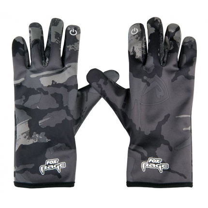 Fox Rage Rukavice Thermal Camo Gloves