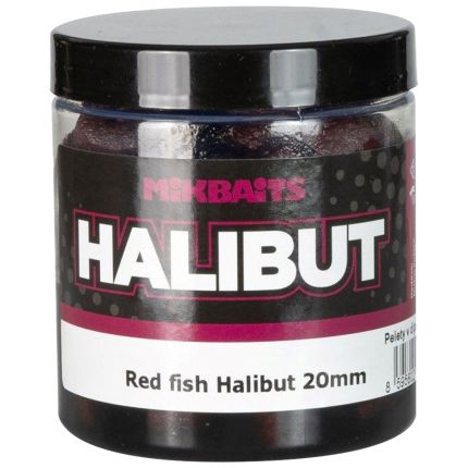 Mikbaits Pelety Halibutky v Dipu Robin Red 20mm 250ml