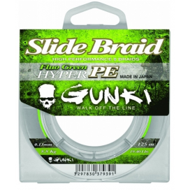 Slide Braid 125M Fluo Green 0,08mm