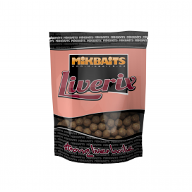 Mikbaits Liverix boilie 1kg - Magická oliheň 20mm