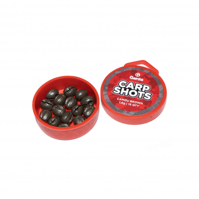 Garda Carp Shots - Carp Shots camou brown 1,6g 15ks