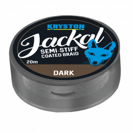 Kryston potahované šňůrky - Jackal Dark Silt 30lb 20m