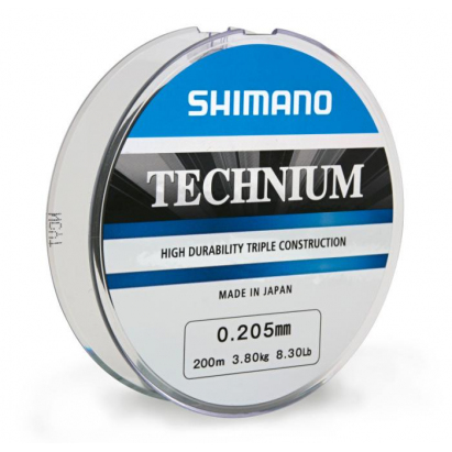 Shimano Vlasec Technium Grey 0,165mm 200m