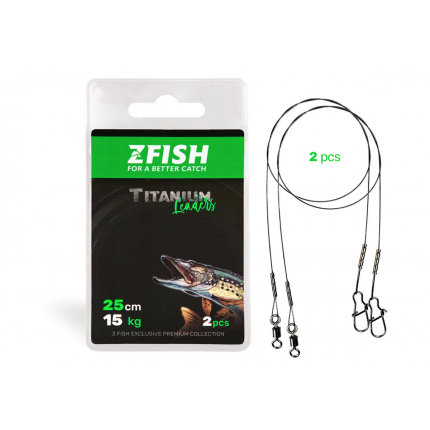 Zfish Lanko Titanium Leader 2 ks