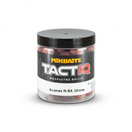 Mikbaits TactiQ rozpustné boilie 250ml - Ananas N-BA 16mm