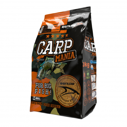 Genlog krmná směs Carp Mania Jahoda-Moruše 1 kg