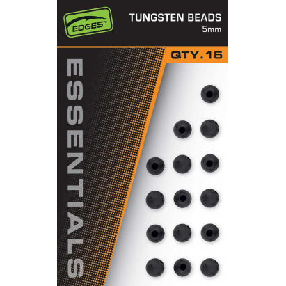 Fox Zarážky Edges Tungsten Beads 5 mm 15 ks