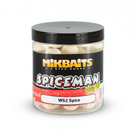 Mikbaits Plovoucí fluo boilie 250 ml WS2 Spice 18 mm