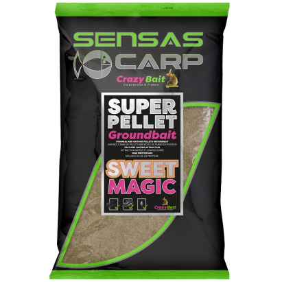 Sensas Krmení Crazy Sweet Magic Ryba 1kg