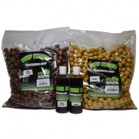 Carp Inferno Boilies Light Line 3kg + Booster