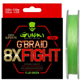 Gunki Pletená Šňůra G Braid 8X Fighting 135m