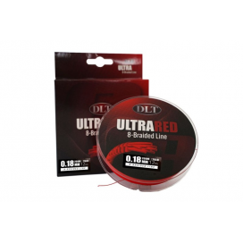 Šňůra UltraRed 8 vláken 200m 0,18mm 12kg