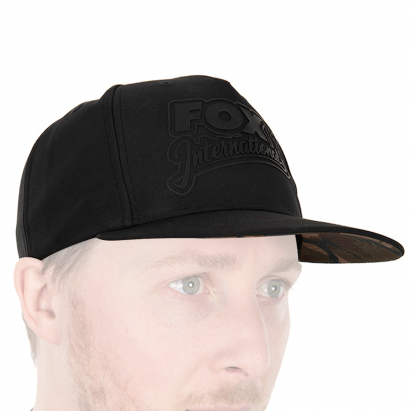 Fox Kšiltovka Black Camo Flat Peak Snapback Hat