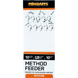 Mikbaits Method Feeder návazce Se Zapichovacím Hrotem 10ks