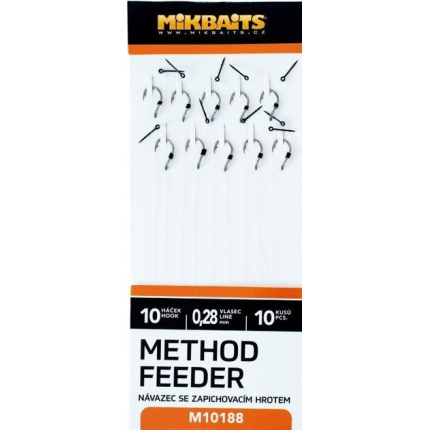 Mikbaits Method Feeder návazce Se Zapichovacím Hrotem 10ks