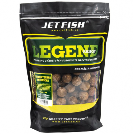 Jet Fish Boilies Legend Range Fermentovaná Ančovička 1kg