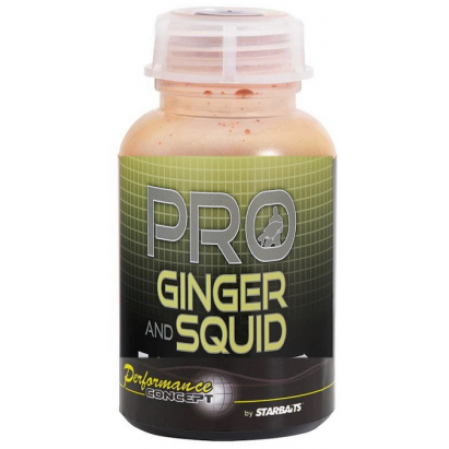 Starbaits Dip Pro Ginger Squid 200ml