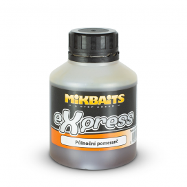 Mikbaits eXpress booster 250ml - Půlnoční pomeranč