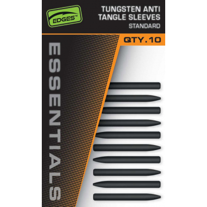 Fox Převleky Edges Essentials Tungsten Anti Tangle Sleeve 10 ks