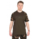 Fox Tričko Khaki Camo Outline T-Shirt 3XL