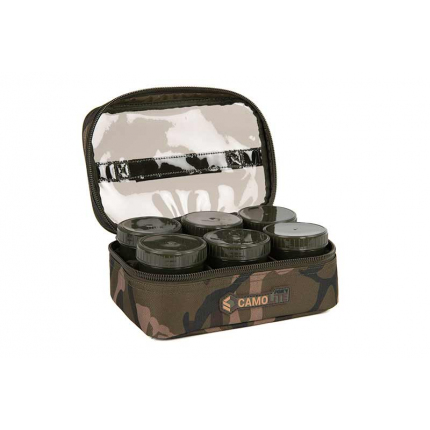 Fox Pouzdro Camolite 8 Pot Hookbait Case