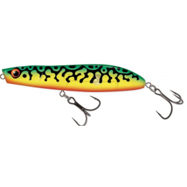 Akce Salmo Wobler Rattlin Stick Floating Clear Green Tiger 11cm