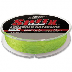 Sufix 832 Braid 120/0,13/8,2 kg, neonově zelená