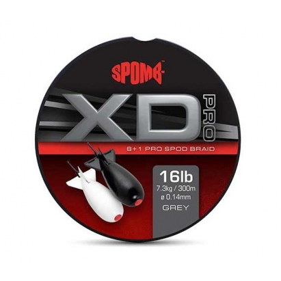 Spomb XD Pro Braid Grey 8+1 0.14mm 16lbs