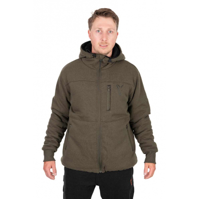 Fox Bunda Collection Sherpa Jacket Green Black