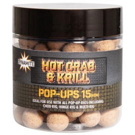 Dynamite Baits Pop-Ups Hot Crab & Krill 15 mm