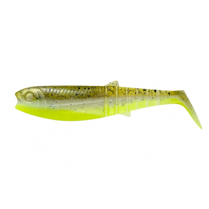 Savage Gear Gumová Nástraha Cannibal Shad Green Pearl Yellow 10cm 9g