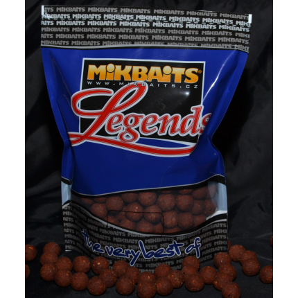 Mikbaits  big pack - Trvanlivé boilie 20kg BigMiKs + BigS Oliheň Javor 20mm