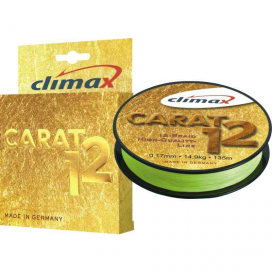 Přívlačová šňůra Climax Carat 12 Žlutá 135m