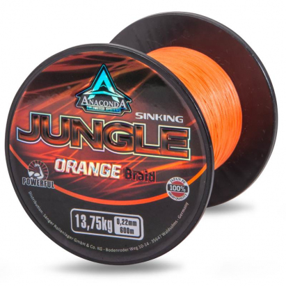 Anaconda šňůra Jungle Orange 0,30mm 600m