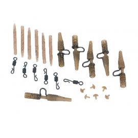 Extra Carp Závěsky Camou Heavy Lead Clip Set