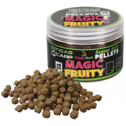 Sensas Pelety Super Soft Magic Fruity 60g 6mm