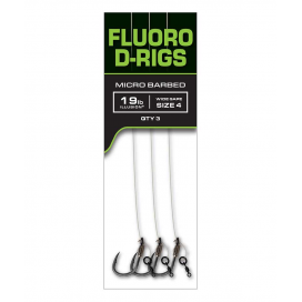 Fox Návazce Carp Ready Rigs Fluoro D-Rig 3 ks