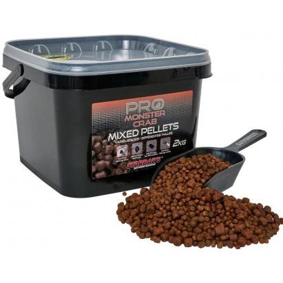 Starbaits Pelety Pro Monster Crab Mixed Pellets 2kg