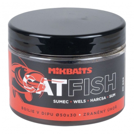 Catfish Boilie v dipu 500ml 30x25mm