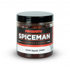 Mikbaits Spiceman boilie v dipu 250ml - Chilli Squid 24mm