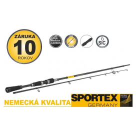 Přívlačové pruty SPORTEX Black Pearl GT-3 2-díl 210cm 20g baitcast