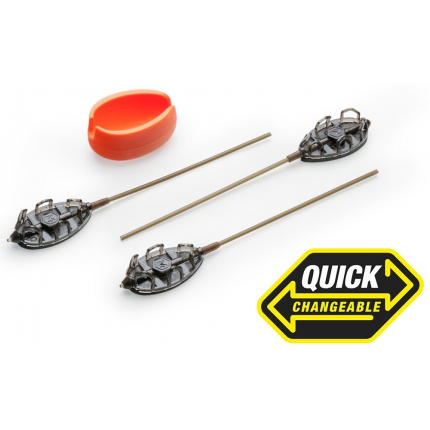 Mivardi Method Feeder Set QMR Grip L Long 30 g + 40 g + 50 g + Formička