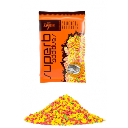 SuperB additive Anglická vločka - 250 g/plovoucí/červená-žlutá-zelená